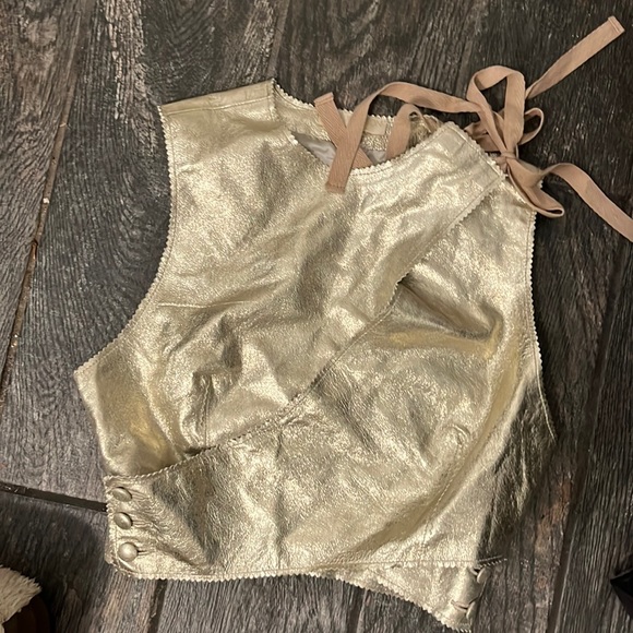 Ulla Johnson Tops - Ulla Johnson leather top